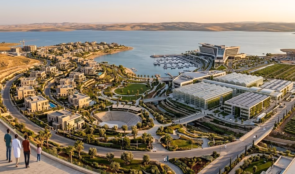 Qatina Lake investment opportunity cover | Rebuilding Syria Platform