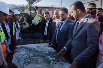فعالية إطلاق مشروع أبيات هيلز السكني في قدسيا بريف دمشق