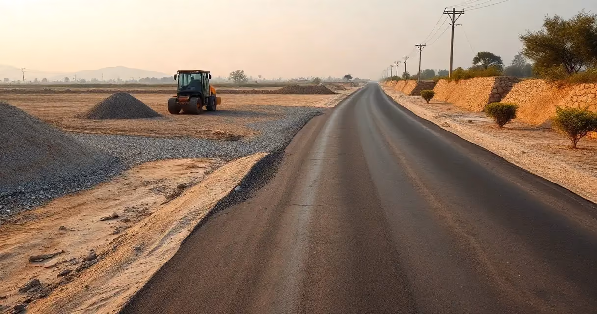 مناقصة تزفيت مدخل محجة الغربي في درعا
