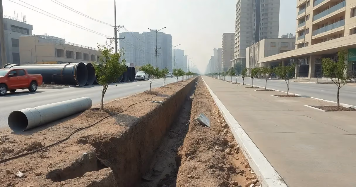 مناقصة فصل الصرف الصحي عن المطري في طرطوس