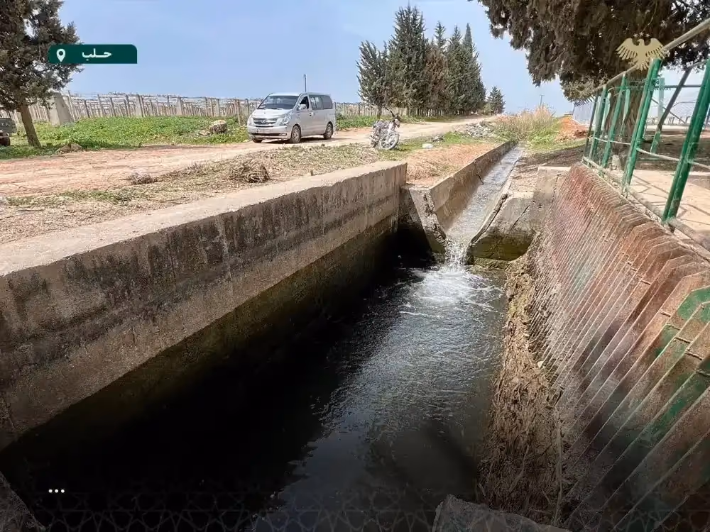 تطوير نظام ري محطة راسم العبود بالطاقة الشمسية