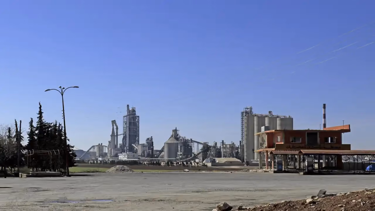 مصنع الإسمنت السوري الصيني، الرقة