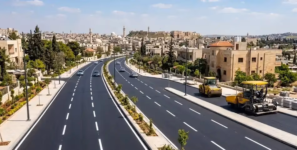 مشروع «صفر حفرة» لتأهيل طرقات حلب