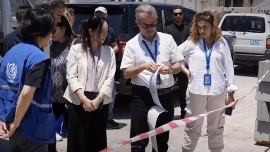محافظ حمص يبحث مع وفد ياباني وأممي تعزيز التعاون في البنية التحتية والصحة