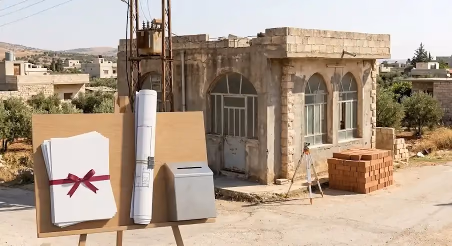 مناقصة تأهيل مبنى الطوارئ في التمانعة لكهرباء إدلب