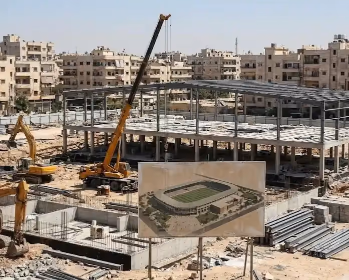 بناء واستثمار لأرض منشأة نادي الحرية الرياضي