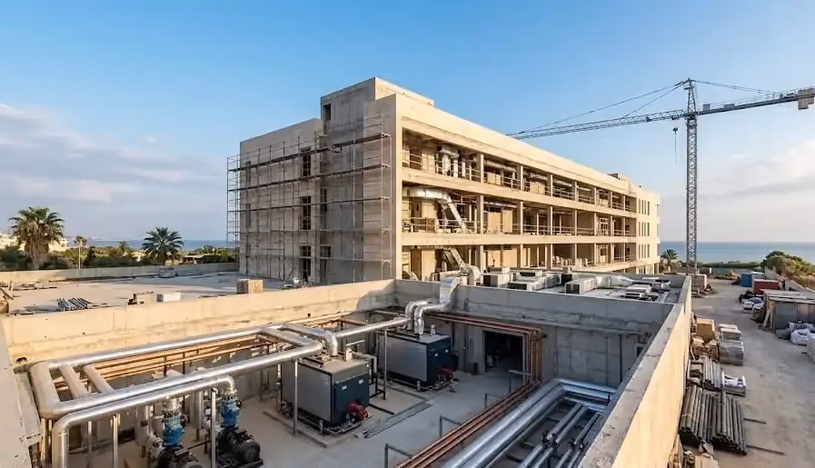 مناقصة أعمال التدفئة في كلية الهندسة التقنية بجامعة طرطوس