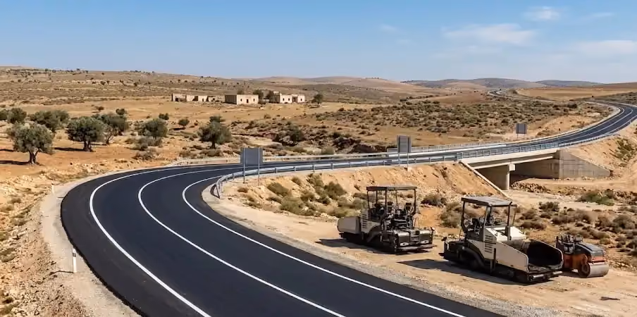  أعمال الصيانة والتحسين على طريق فت، المؤسسة العامة للنقل البري