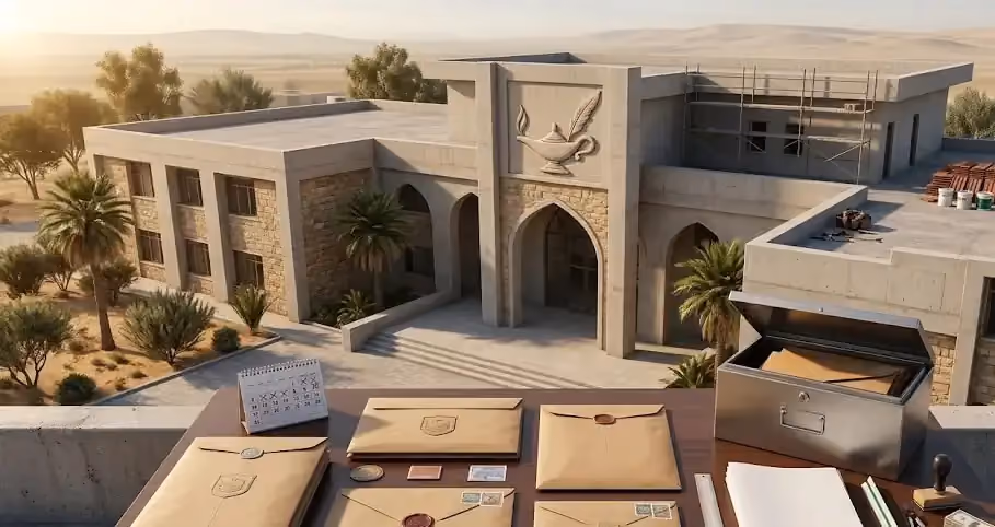 مناقصة صيانة مبنى كلية الآداب بجامعة الفرات في الرقة