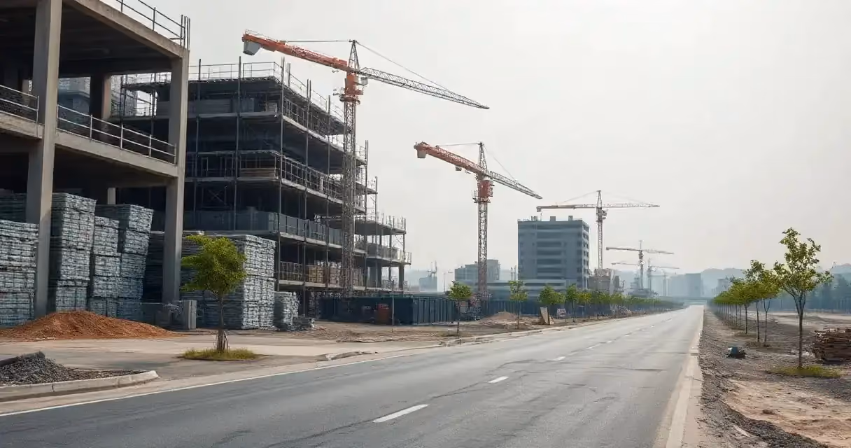 مناقصة ثانية لرصف طرقات المدينة الصناعية بباب الهوى بالأنترلوك