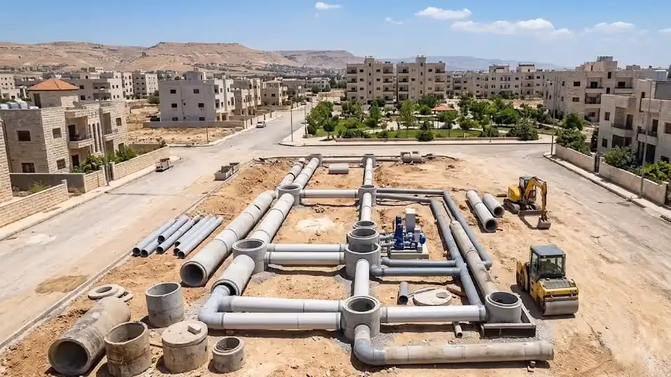 مناقصة صيانة واستبدال شبكة الصرف الصحي لبلدية الناعسية في حمص