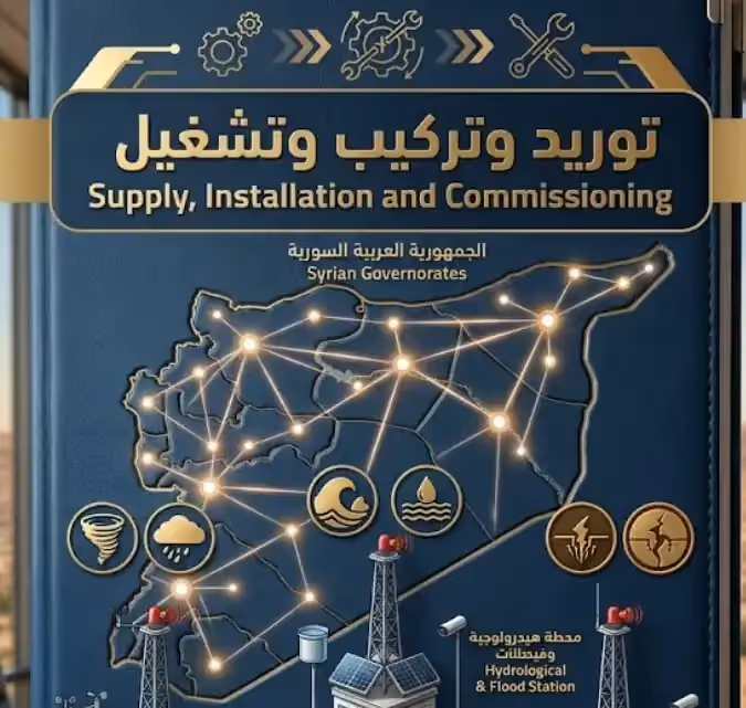 مناقصة توريد وتركيب محطات الإنذار المبكر متعددة الأخطار في محافظات سورية - UNOPS