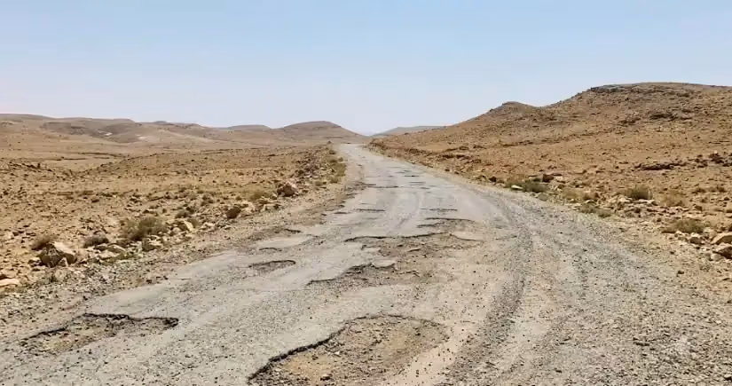 مناقصة تأهيل طريق النقبين - سكرة لمديرية الخدمات الفنية في حمص