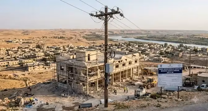مناقصة إعادة تأهيل مركز خدمة وطوارئ في موحسن لكهرباء دير الزور