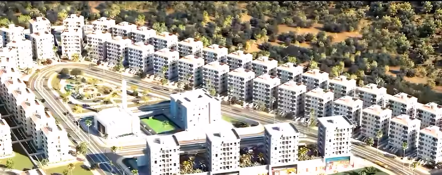 المدينة الإدارية وكليات جامعة حلب في الباب