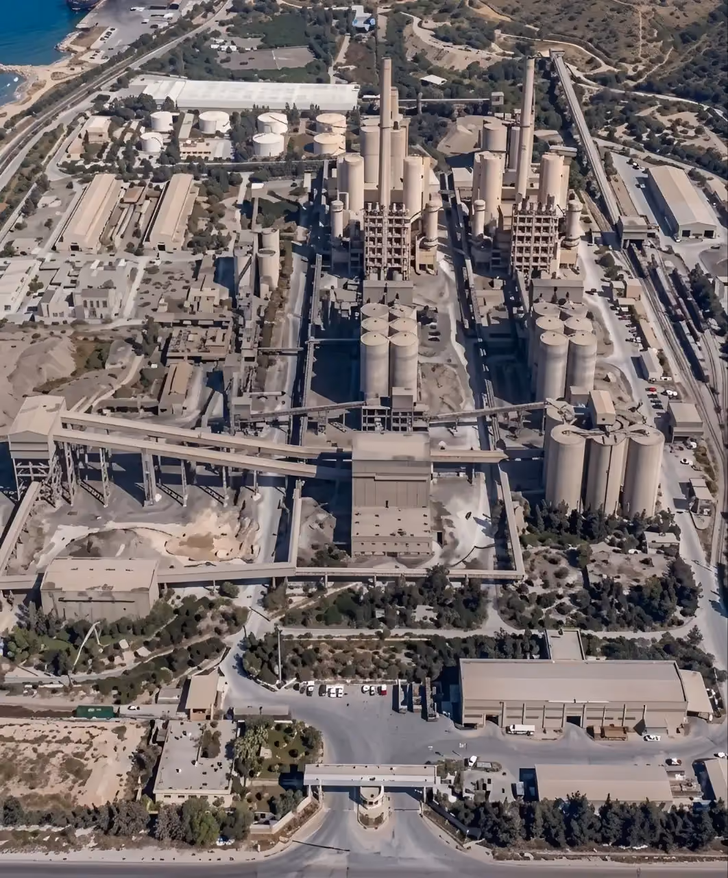 Tartus Cement Plant Grinding Mills