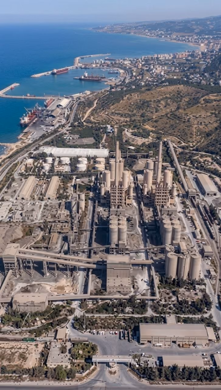 Tartus Cement Plant Grinding Mills
