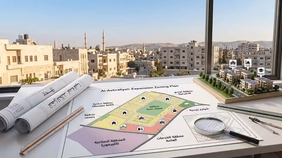 حلب تصدر المخطط التنظيمي لدراسة توسع الأشرفية