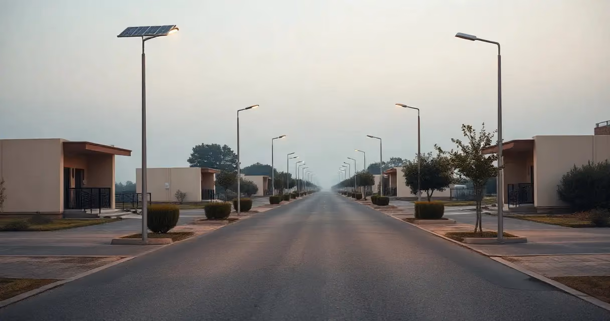 مشروع إنارة طريق دمشق-درعا