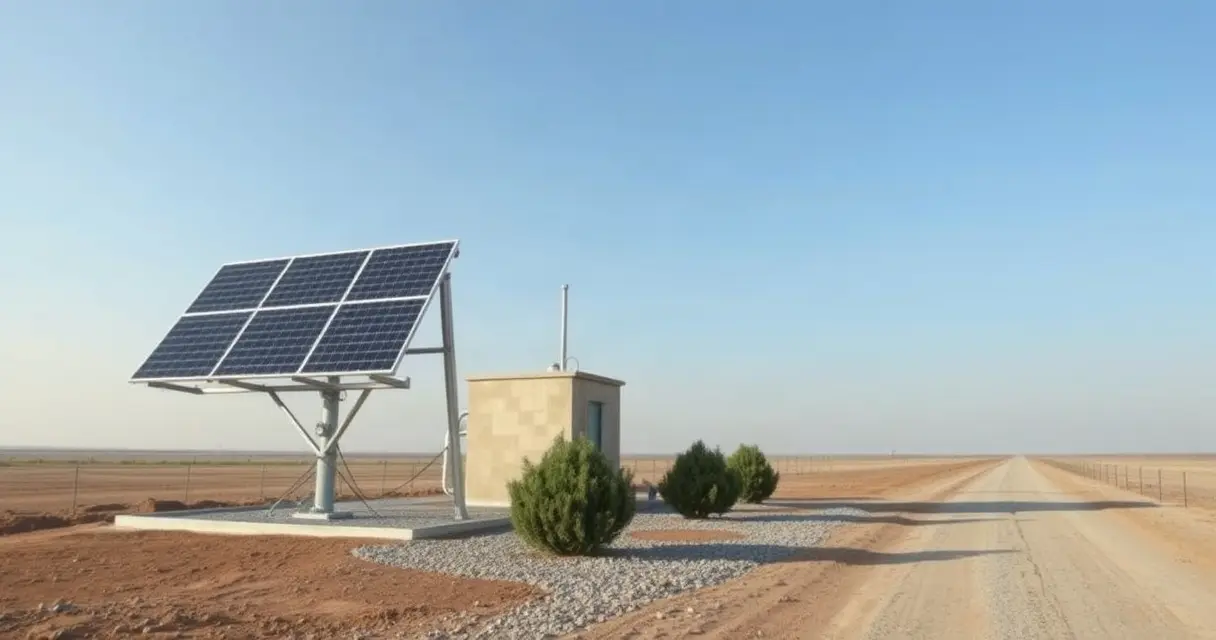 مناقصة تجهيز بئر عرطوز الجامع بالطاقة الشمسية لمياه الشرب والصرف الصحي في القنيطرة